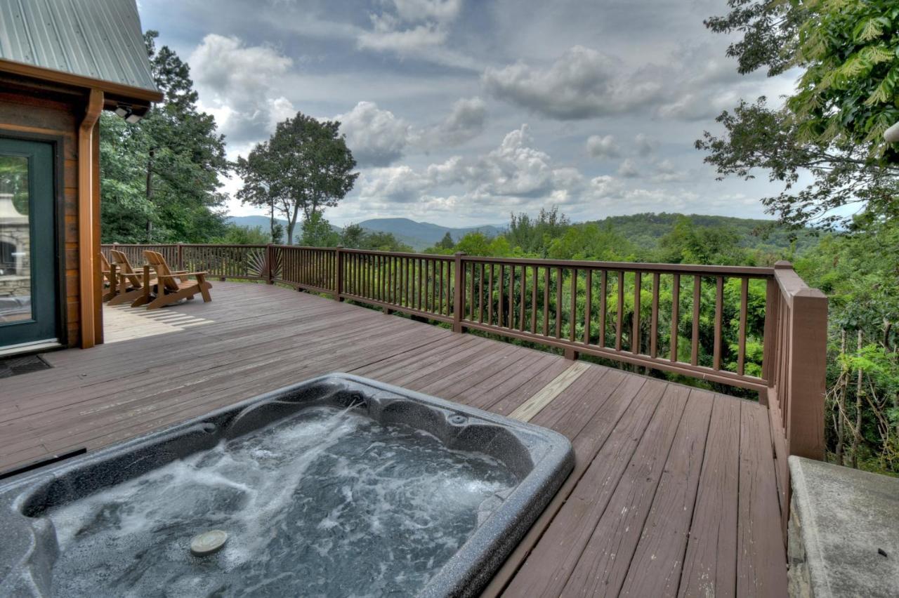 Champagne Chalet - Cuddleup Villa Morganton Exteriör bild