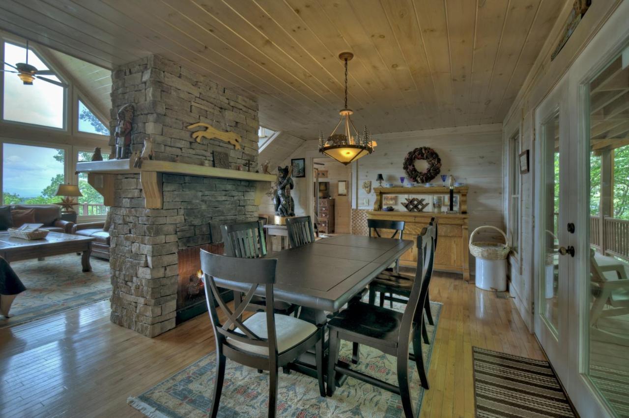 Champagne Chalet - Cuddleup Villa Morganton Exteriör bild