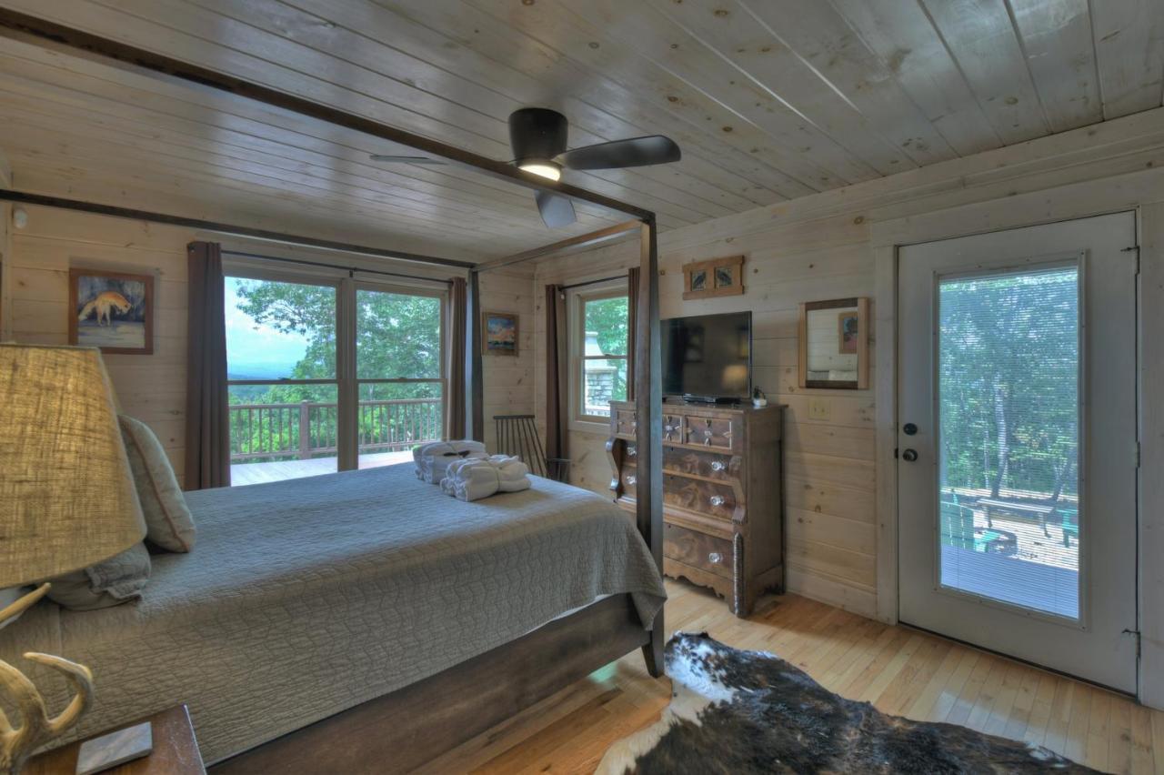 Champagne Chalet - Cuddleup Villa Morganton Exteriör bild
