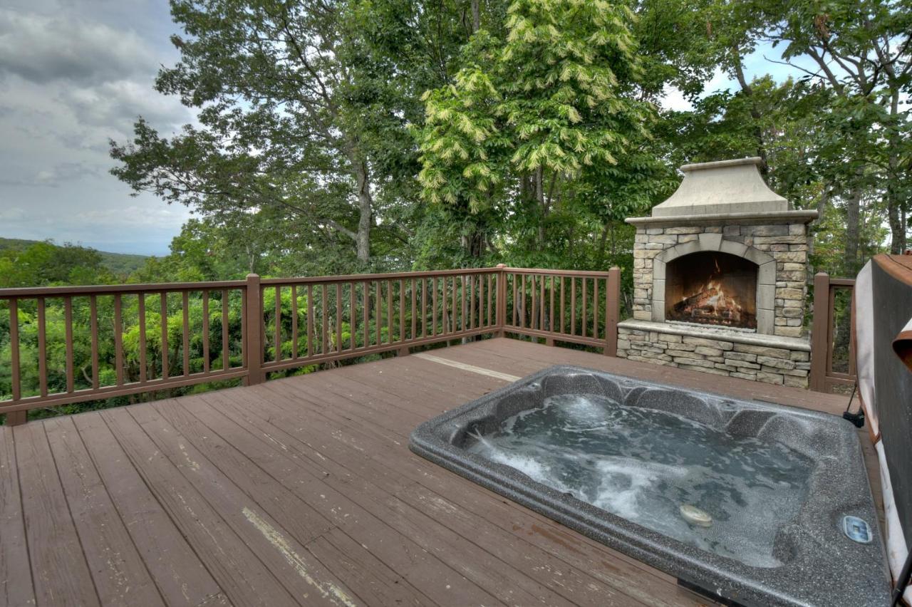 Champagne Chalet - Cuddleup Villa Morganton Exteriör bild