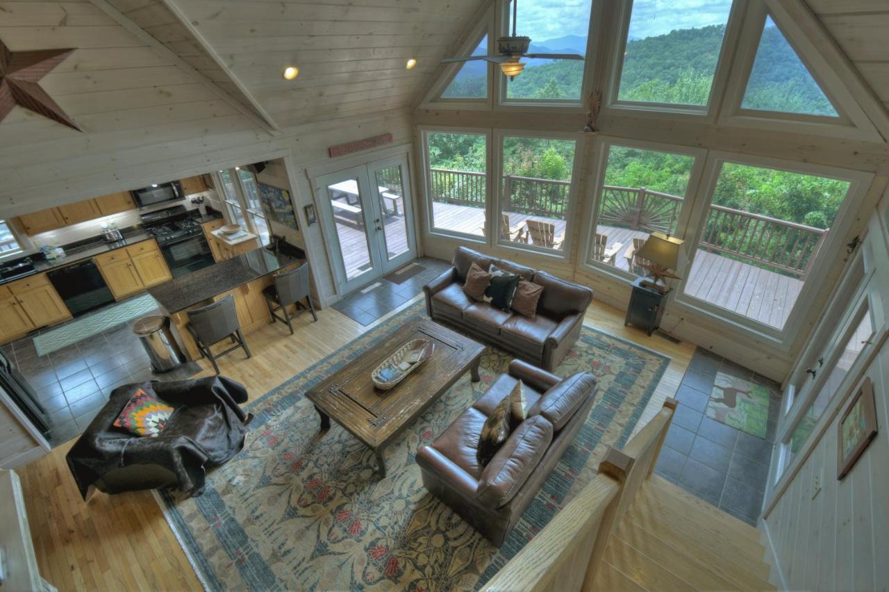 Champagne Chalet - Cuddleup Villa Morganton Exteriör bild